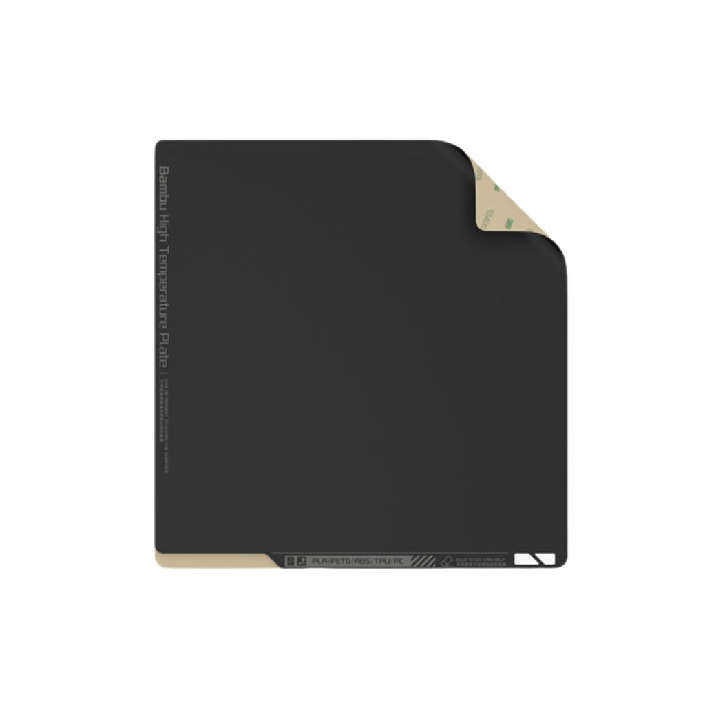 Bambu Lab Spare Sheet High Temperature Plate PEI Liso 256mm Bambu Lab Spare Sheet High Temperature Plate PEI Liso 256mm