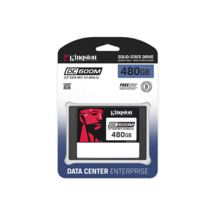 Disco Solido Interno SSD Kingston 480GB DC600M 2.5″ SATA Disco Solido Interno SSD Kingston 480GB DC600M 2.5″ SATA