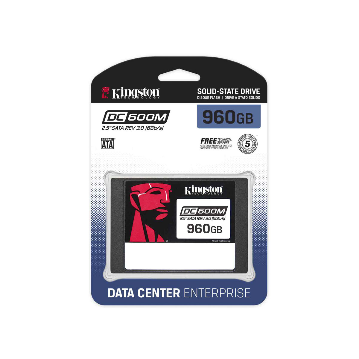 SSD Kingston DC600M 960GB 2.5″ SATA III | Empresarial 560MB/s AES 256 SSD Kingston DC600M 960GB 2.5″ SATA III | Empresarial 560MB/s AES 256