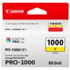 Cartucho Canon PFI-1000Y Amarillo 80ml Lucia Pro-1000