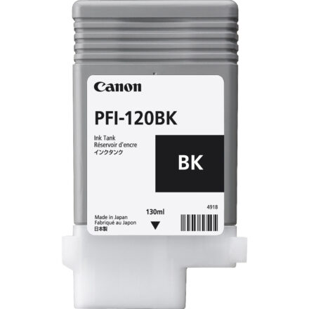 canon 2885c001aa pfi 120bk black pigment ink 1464742