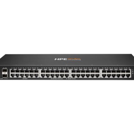 Switch HPE Aruba CX 6000 48G 4SFP R8N86A – 104 Gbps Gestionado Switch HPE Aruba CX 6000 48G 4SFP R8N86A – 104 Gbps Gestionado