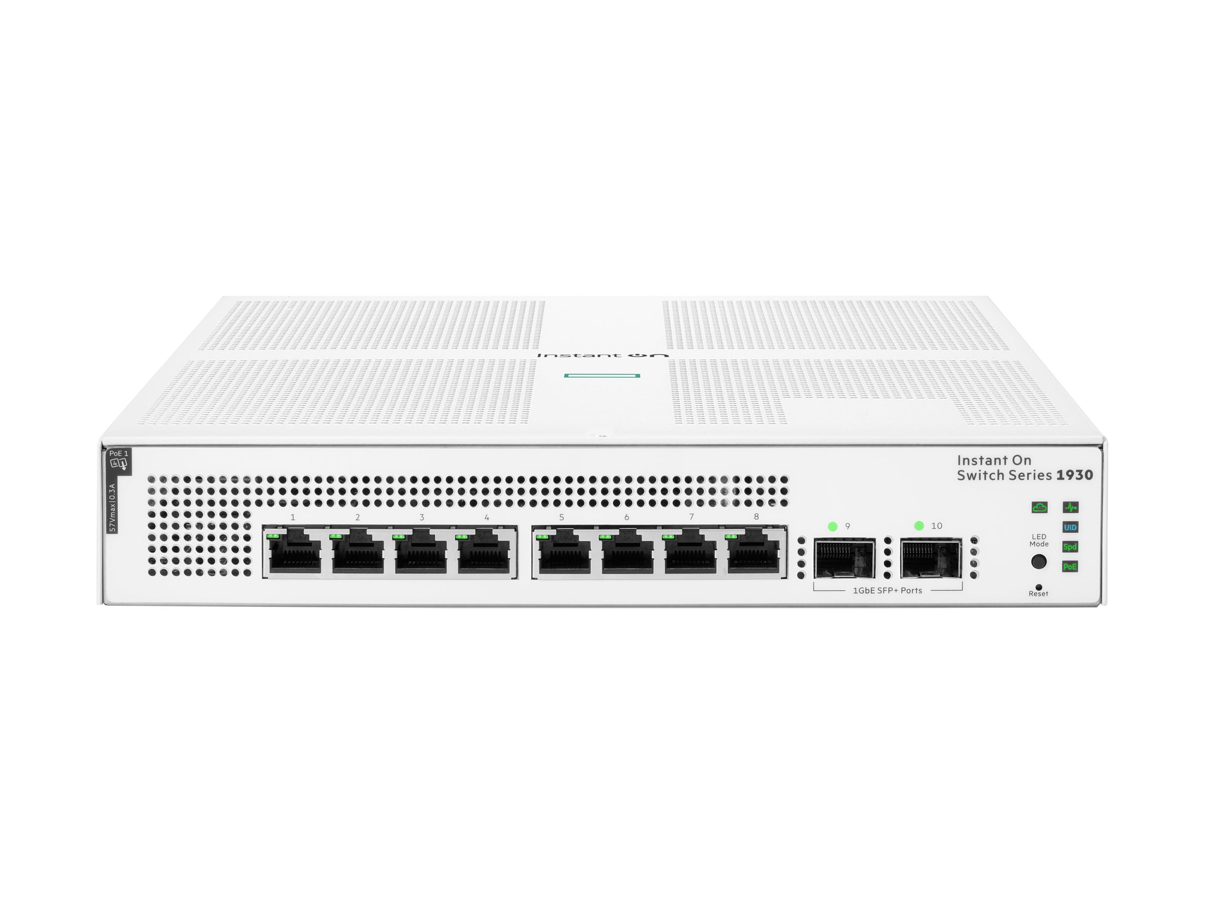 Switch HP Instant On 1930 8G PoE+ 124W 2SFP Gestionable Layer 2+ JL681A Switch HP Instant On 1930 8G PoE+ 124W 2SFP Gestionable Layer 2+ JL681A