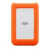 Disco Rígido Externo LaCie Rugged 2TB USB-C Resistente Naranja